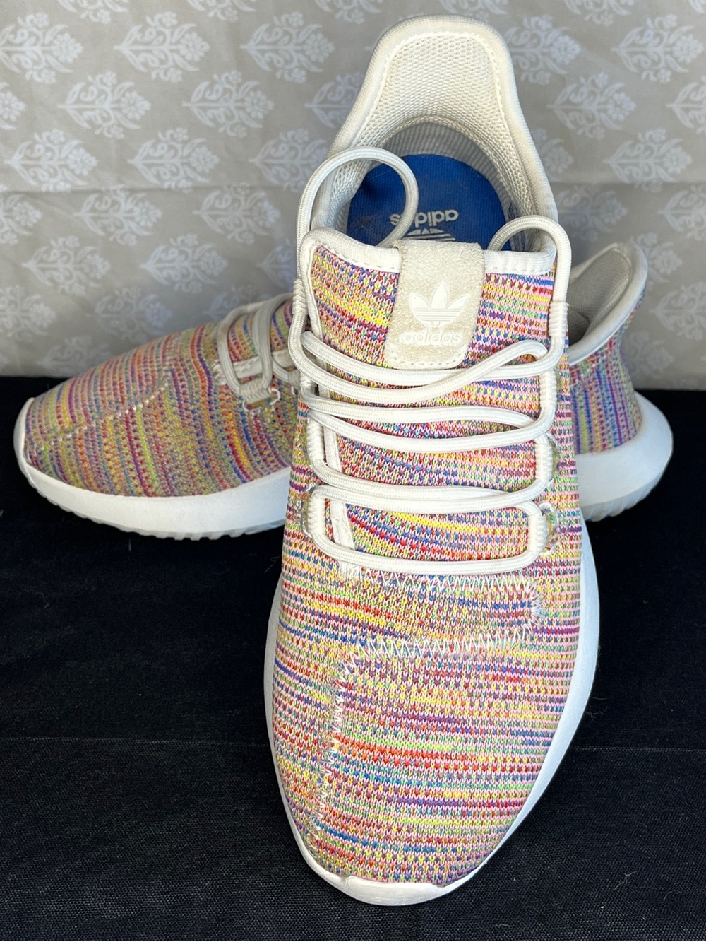 Adidas Tubular Shadow Women's Multicolor Knit Runner Sneakers